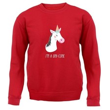 I'm A Unicone - Kids Hoodie / Sweater - Unicorn Unicorns Magical Fantasy Love