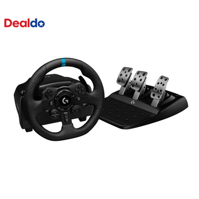 Logitech G923 Racing Wheel and Pedals, TRUEFORCE up to 1000 Hz Force Feedback, G