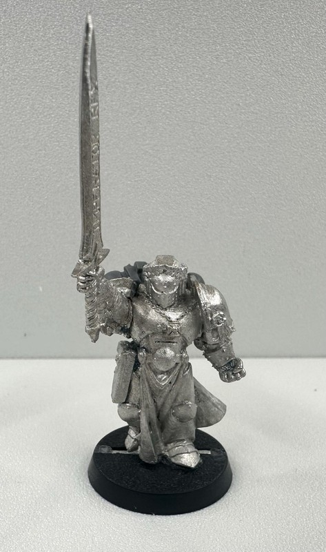 WH 40K The Emperor‘S Champion Black Templars- Metal OOP  ￼