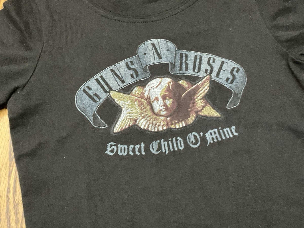 11-2025A—GUNS N ROSES INFANT T-SHIRT BLACK-SHORT SLEEVES NEW | eBay