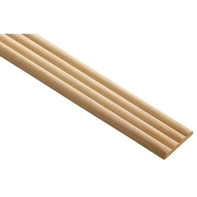 Kiefer Schilfleiste - 34 x 6 x 1060 mm (5er Pack)