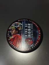Michael Leighton Ring of Honor Collectors Puck