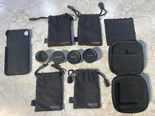 4 Sandmarc Lenses - Telephoto 2x - Wide Lens 0.56x - Fish Eye 0.2x - Macro 10x