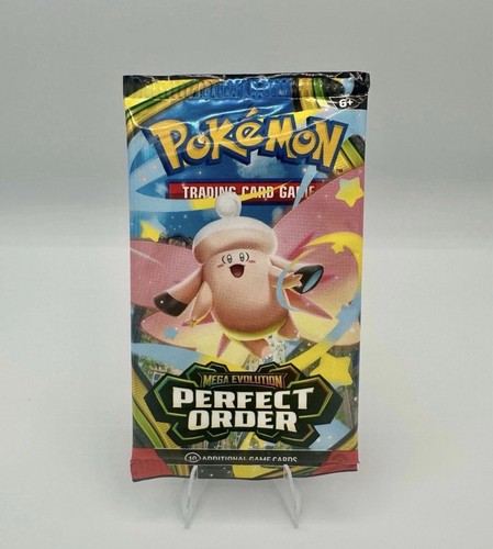 Pokemon TCG: Mega Evolution Perfect Order Booster Pack Sealed, New