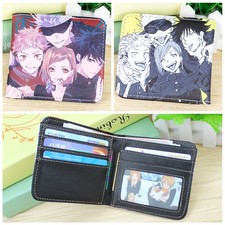 Jujutsu Kaisen Card Case Cosplay Purse Cute Wallet Notecase Bag Fashional Gifts