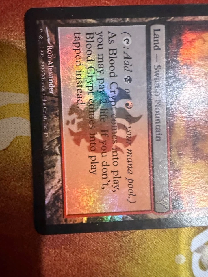 Blood Crypt - MTG - Dissension *Foil* - LP - Image 3 of 4