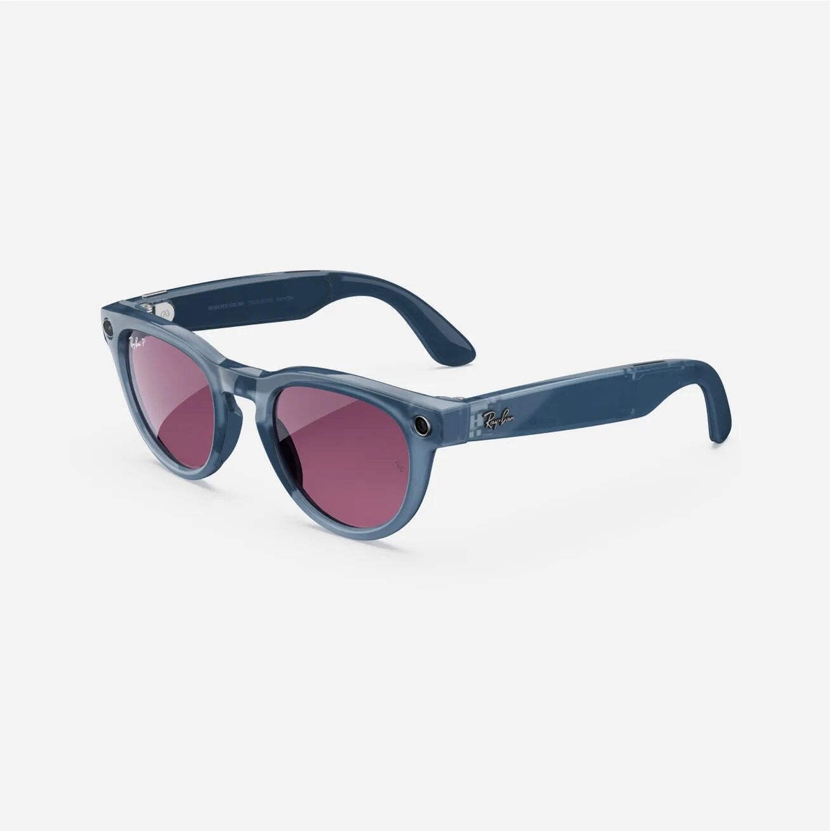 Refurbished Ray-Ban Meta Headliner (Gen 1), Shiny Jeans