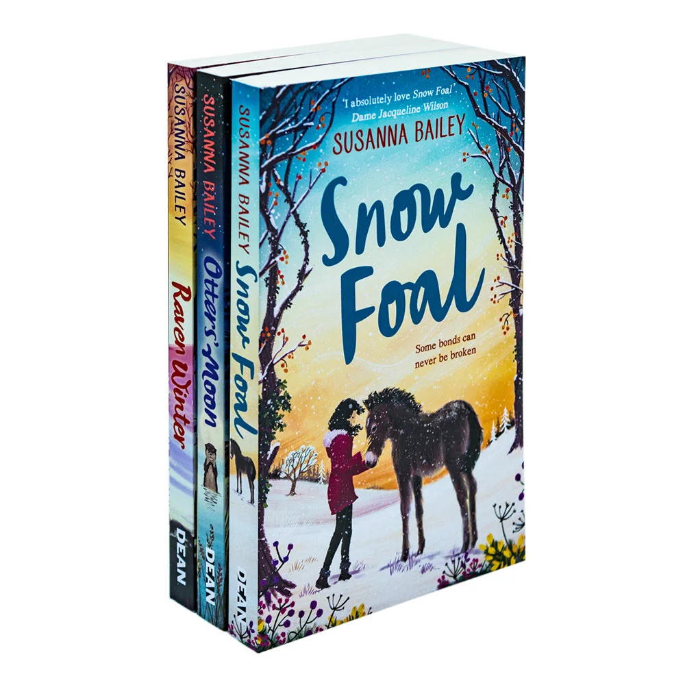 Susanna Bailey Collection 3 Books Set (Otters Moon, Snow Foal,  | Susanna Bailey