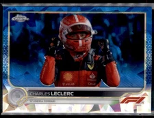 CHARLES LECLERC 2022 TOPPS CHROME F1 SAPPHIRE #27