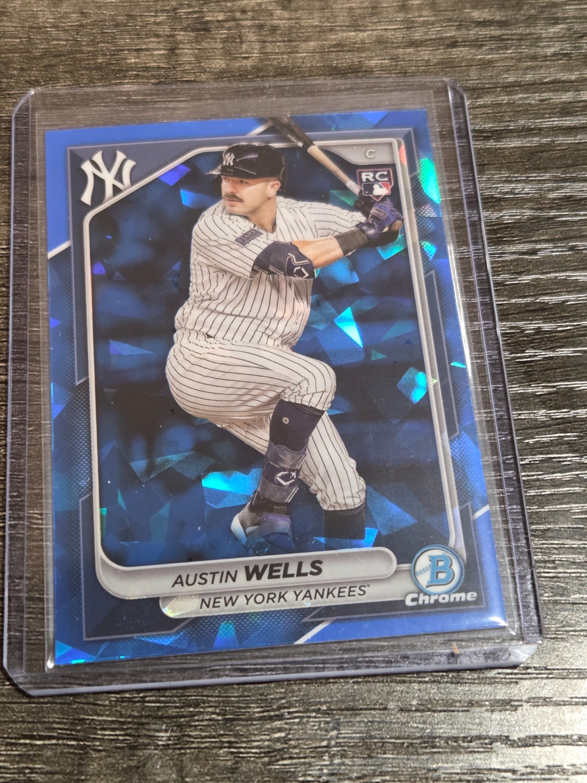 2024 Bowman Chrome Sapphire Edition - Austin Wells #15 (RC)