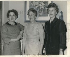 1961 Press Photo Mothers of Members of Kappa Alpha Order at Tulane University