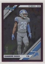 2019 Panini Donruss Stat Line Season 24/78 Quandre Diggs #96 8k4