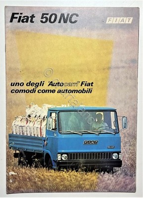 Prospekt LKW - FIAT Nutzfahrzeuge - Fiat 50 NC - 1973