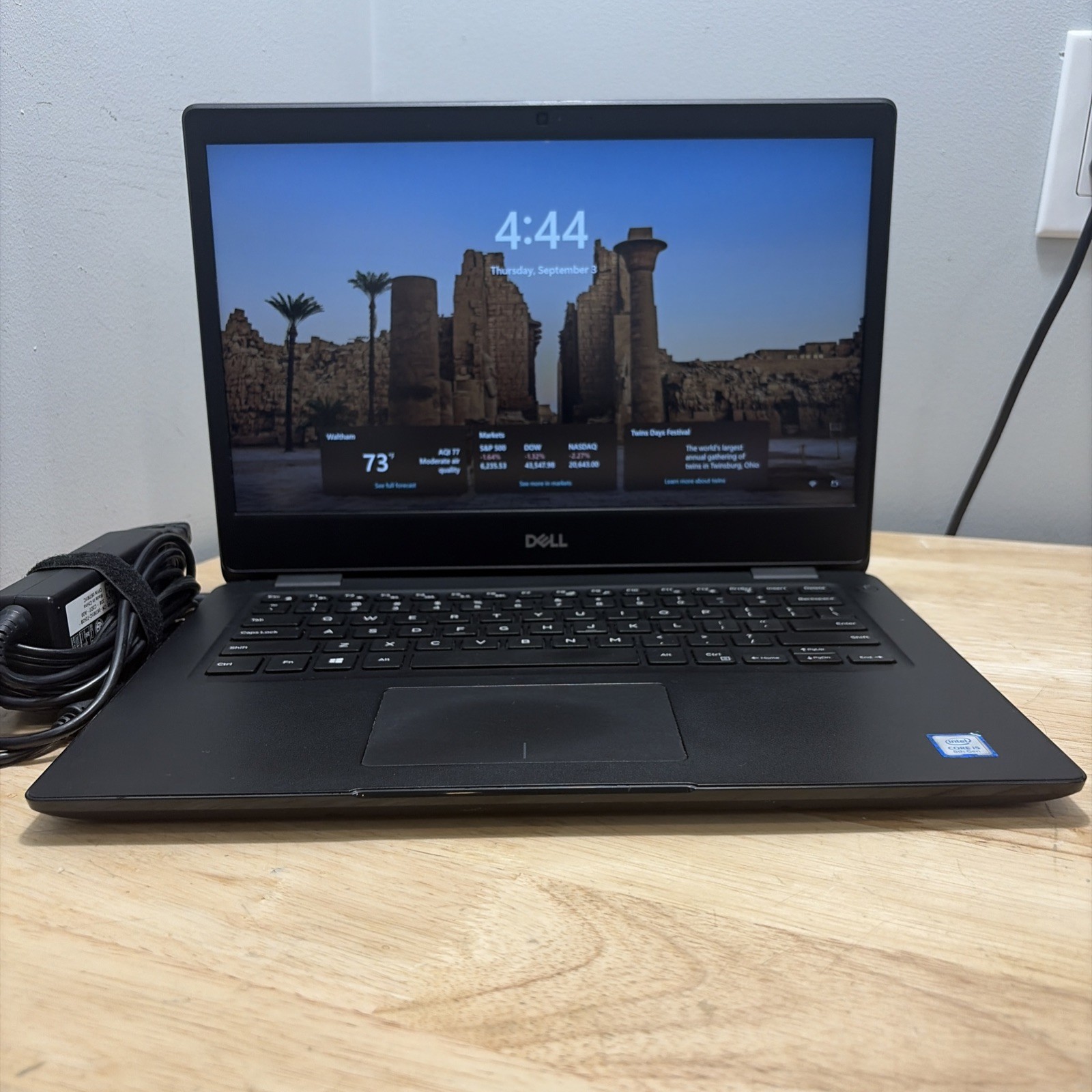 Dell Latitude 3400 14" Core i5-8265U 1.60ghz 8gb 256GB SSD WCam WiFi W11P  Cord