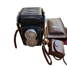 Vintage Yashicaflex TLR Mittelformatkamera 120 Film Retro Japan Antik Trödel