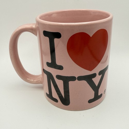 Pink “I Love NY” Mug 12oz - Picture 3 of 6