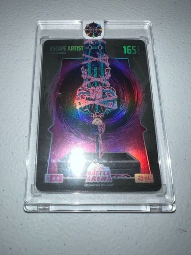 JORDAN SPIETH ESCAPE ARTIST 2026 BO JACKSON BATTLE ARENA HEX 1ST ED FOIL BF-28