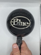 Blue Snowball iCE USB 2 Condenser Mic Gloss Black Podcasting Streaming Singing