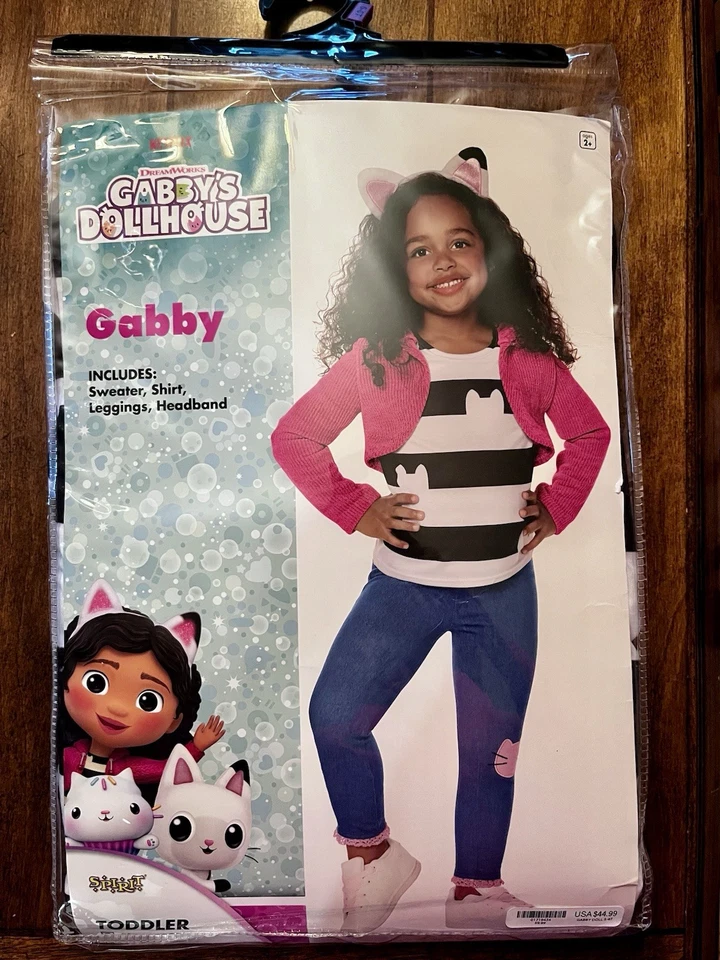 Casa de Muñecas Gabby - Traje Gabby Disfraz 5T-6T Foto 3 de 4