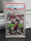 2024 Contenders Optic #75 Jayden Daniels Rookie Ticket CRACKED ICE /22 RC PSA 9