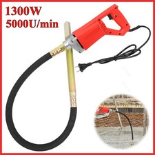 Betonrüttler 1300W Schlauch Betonverdichter 1.4M Rüttelflasche Einhandrüttler