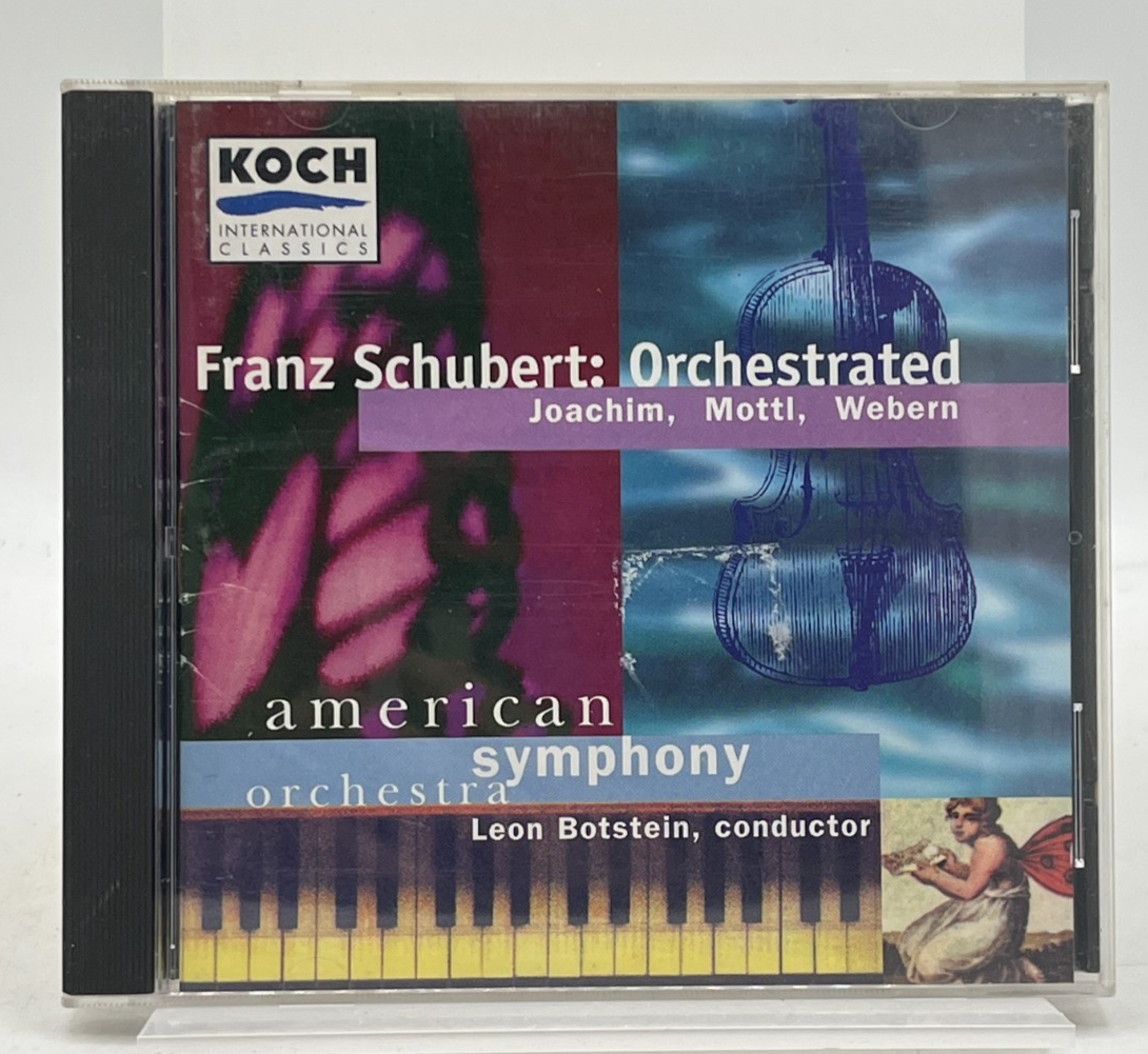Franz Schubert: Orchestrated Joachim American Symphony Orchestra CD 1995