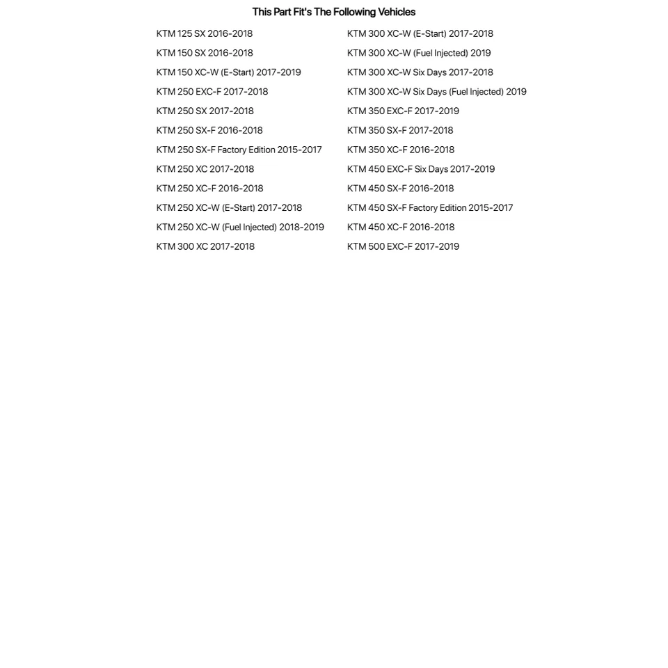 Funda de asiento Attack Graphics Works naranja para KTM 250 XC-F 2016-2018 Foto 4 de 4