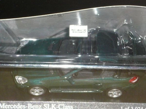 1/43 MINICHAMPS Mercedes-Benz Classe SLK Verde - Immagine 2 di 3
