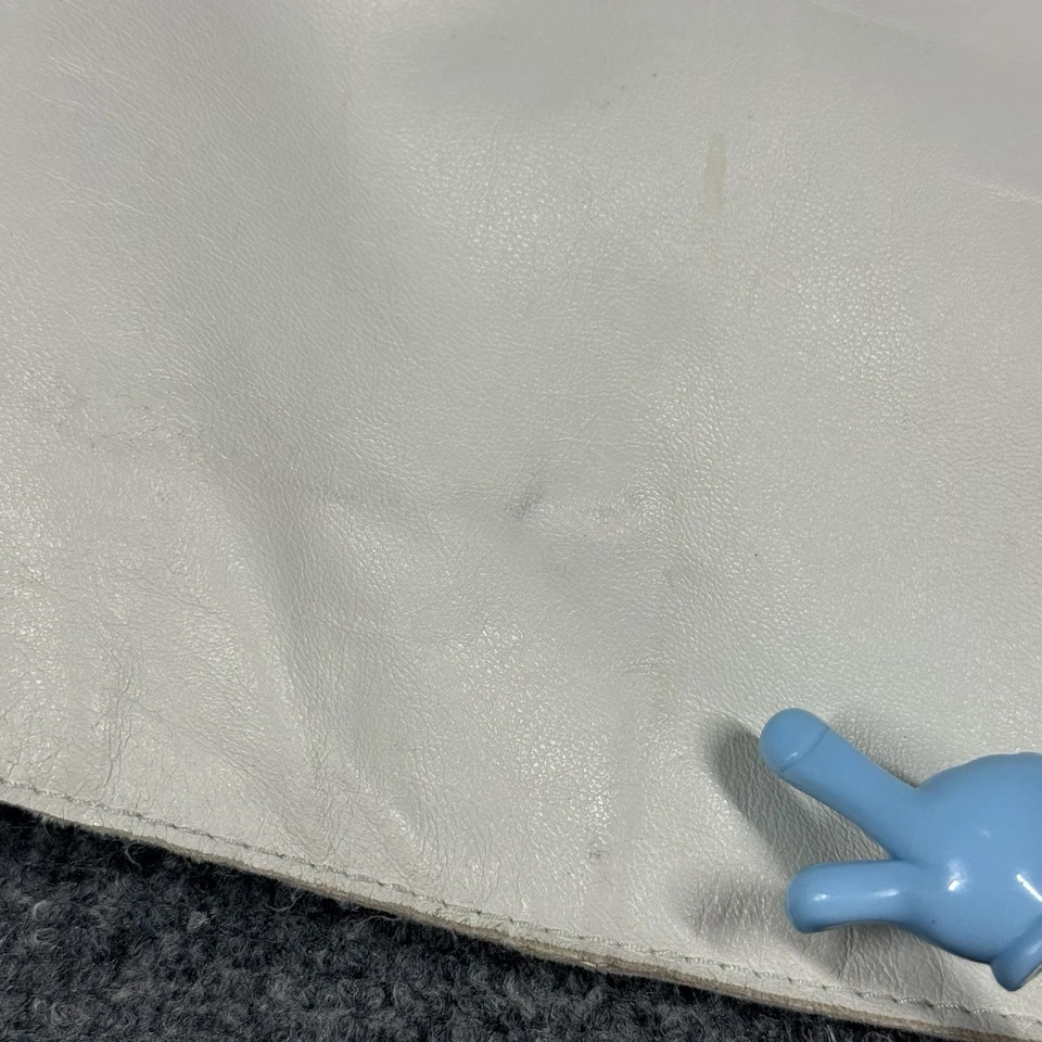 Chaqueta para mujer SALVATORE FERRAGAMO de cuero de 5 botones talla 44 con certificado de autenticidad **DISTURDIDA** Foto 4 de 4