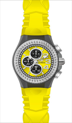 TechnoMarine Cruise Star JellyFish Men's Watch - 45mm, Yellow/Diver Case