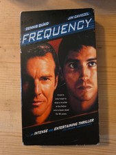 Frequency (VHS, 2000) Dennis Quaid Jim Caviezel PG-13