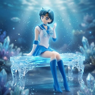 Sailor Moon Girls mercury figure of Sailor Moon BREAK TIME 