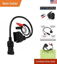 Obd 16-pin Diagnostic Adapter For Fiat Lancia Vehicles - Durable Lightweight
