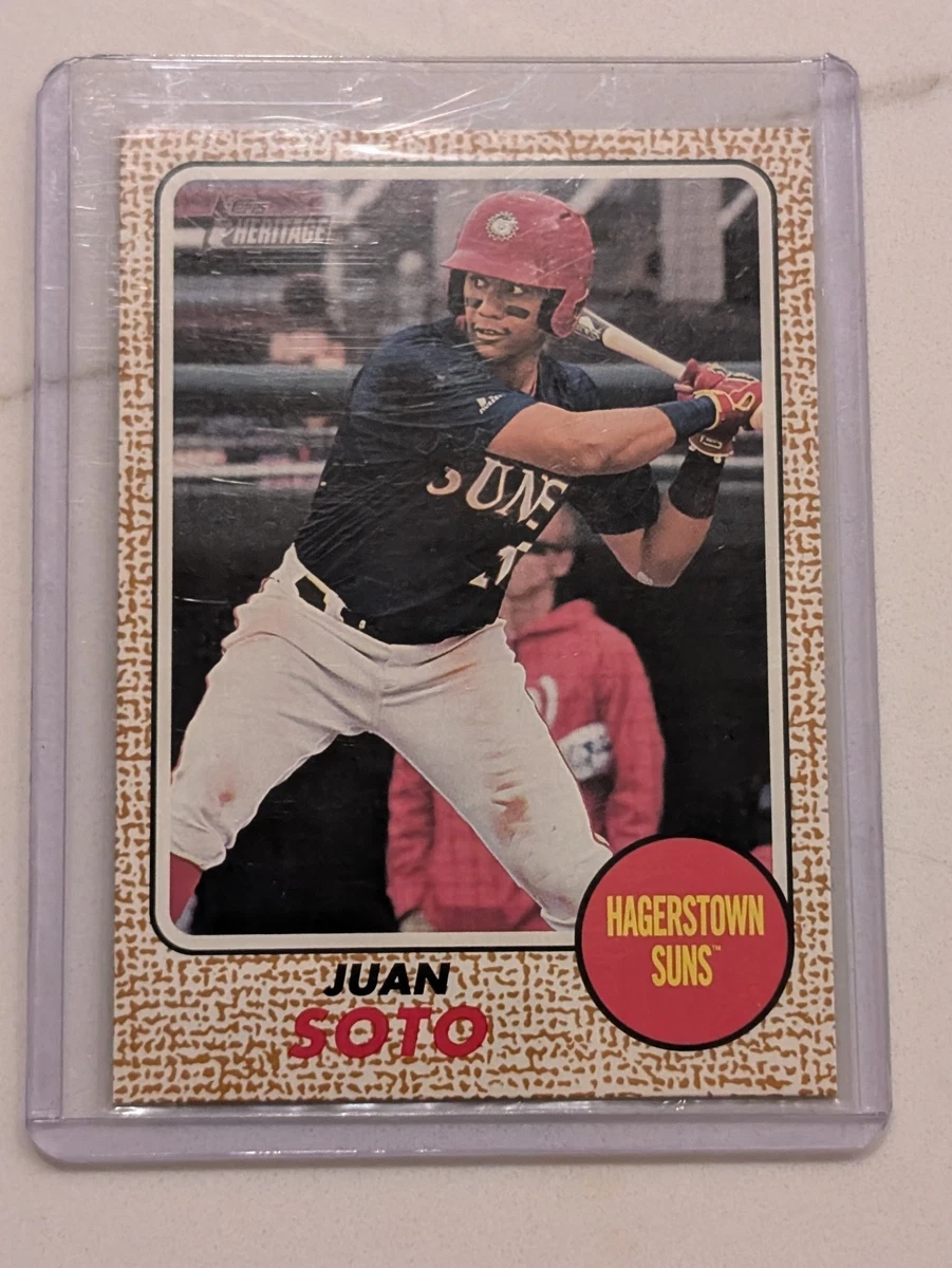 2017 Topps Heritage Minor League Edition - Juan Soto #52 for sale