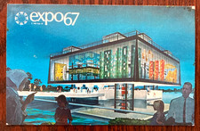 1967 Vintage Postcard Expo ''67 Montreal Canada Terre des Hommes 