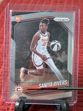 2025 Panini Prizm WNBA Saniya Rivers #131 Base Rookie