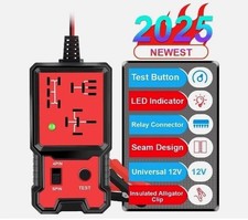 New Automotive Electronic Relay Car Relay Tester Universal 12V LED Indicator