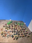 1963 MARX Miniature Western Town Playset Figures
