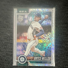 Topps 2025 Series 1 Bryce Miller 75 Years Parallel Mariners #331