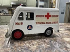 1957 Tonka Ambulance Pressed Steel Good Bones