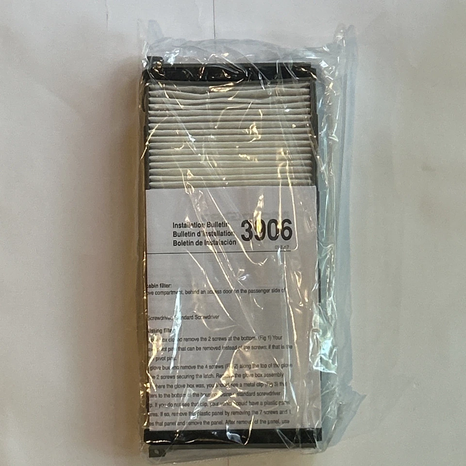 Filtro de aire de cabina MicroGard 3906 para Nissan Frontier 98-04 Xterra 00-04 Foto 2 de 4