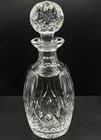 Waterford Lismore Spirit Whiskey Decanter & Ball Stopper Elegant Vintage Crystal