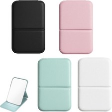 4 Stück Taschenspiegel Klappbar, Handspiegel Klein, Mini Spiegel Mit 7 x 10,5