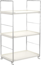 3-Tier Bathroom Countertop Organizer -Makeup Organizer -Corner Storage Shelf- Ki