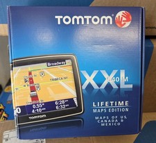 TomTom XXL 540M GPS Navigator 5" Widescreen Lifetime Maps USA Canada Mexico NEW