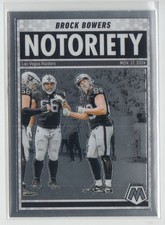 2025 Panini Mosaic #10 Brock Bowers Notoriety