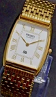 Vintage Seiko Slim Tank Quartz Men White Dial Dress Watch-Free DDP Shipping