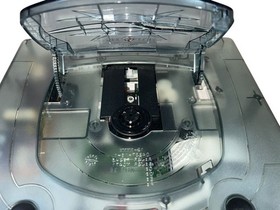 Sega Saturn Main Unit: Special Limited Edition Skeleton Hst-0022 Tested Japan