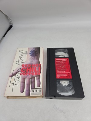 Red Hot Chili Peppers Funky Monks (VHS, 1991) Rock Band Music Tape Warner Bros. 