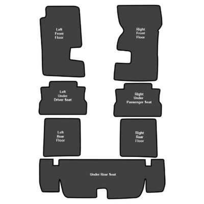 Sound Deadener for 1967-1969 Pontiac Firebird Die Cut EVA Complete 7Pc